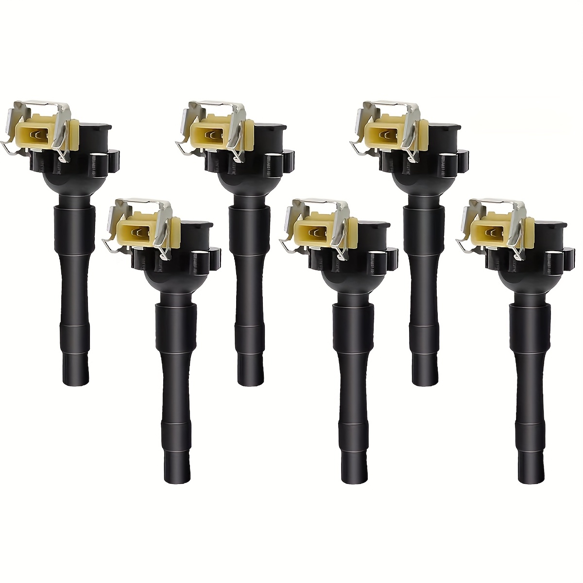 TEMU Uf354 Set Of 6 Ignition Coils For E46 E39 X5 Z8 E36 325 330 328 M3
