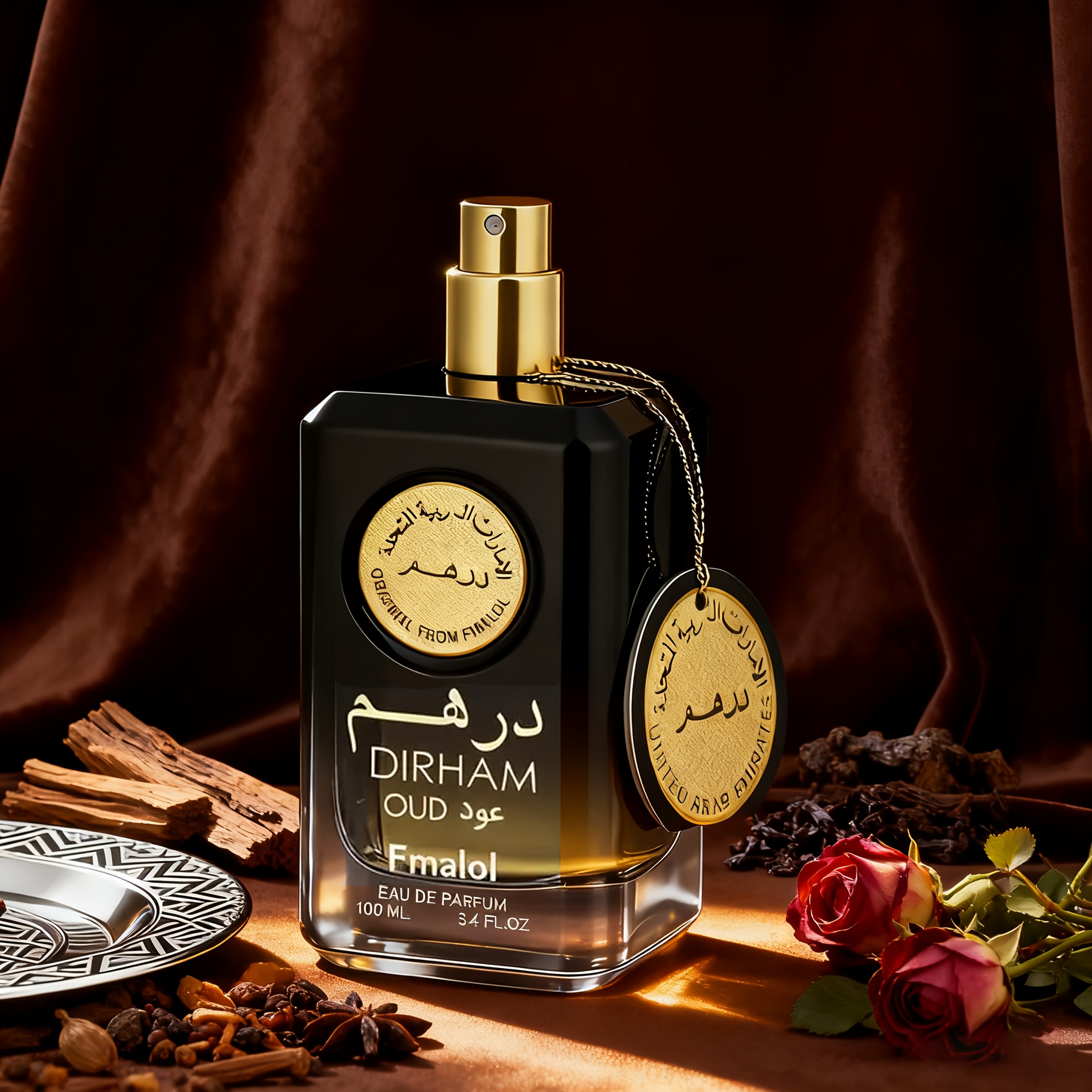 TEMU Men's Fragrance Spray (100ml/3.4 Oz) Featuring A Middle Eastern Design, With And . This Fresh And Scent Is By Eastern , Making It Perfect For