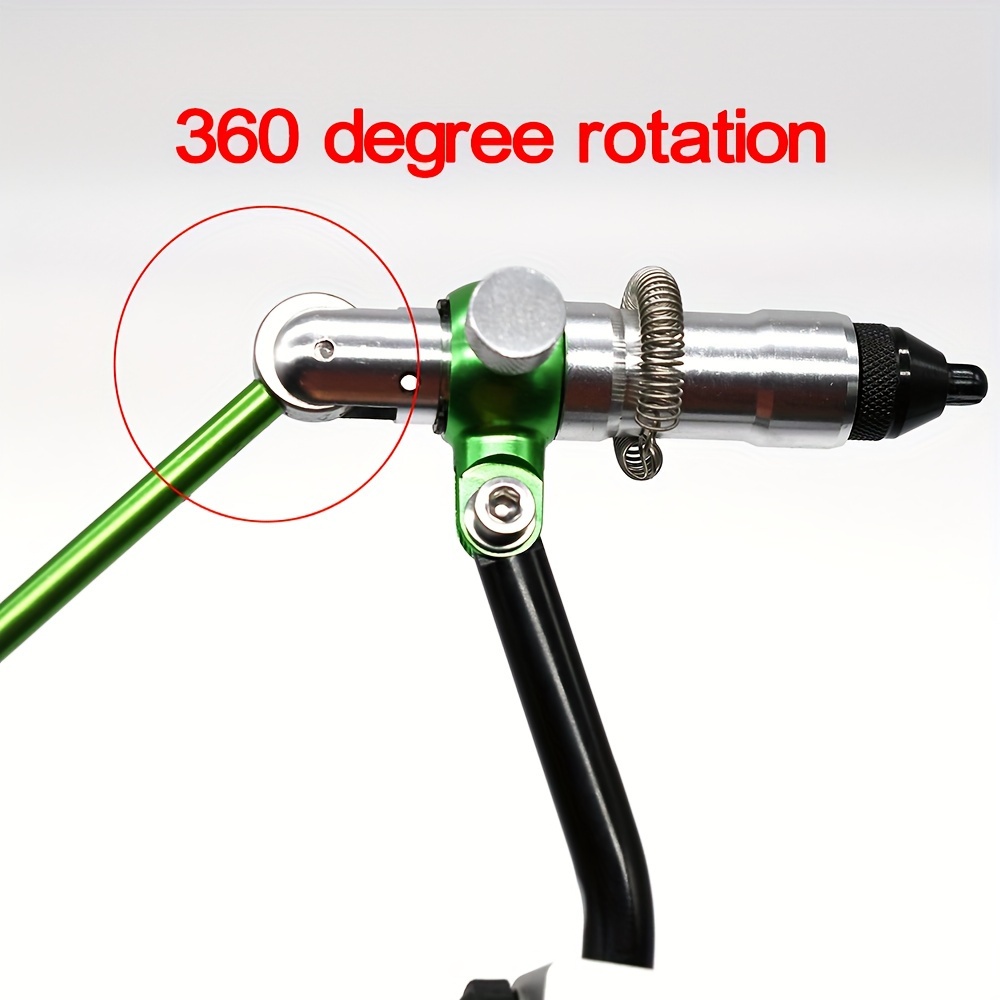 Fly Tying Vise Rotary Complete Fly Tying Kit With 360° Rotary Vise