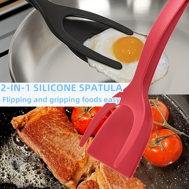 2 in 1 nylon spatula for eggs pancakes and steak multi functional kitchen tool for easy flipping and serving