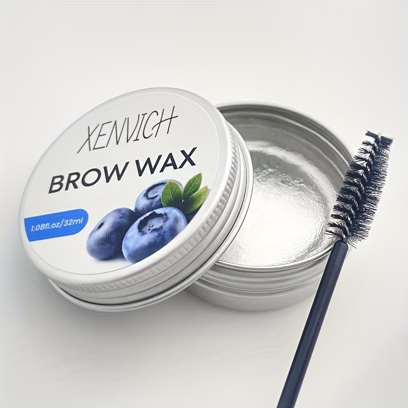 32ml Eyebrow Styling Soap, Long-lasting Waterproof Sweatproof Gel, Natural Wild Brow Makeup With Brush Included, Aluminum Container, Odorless.