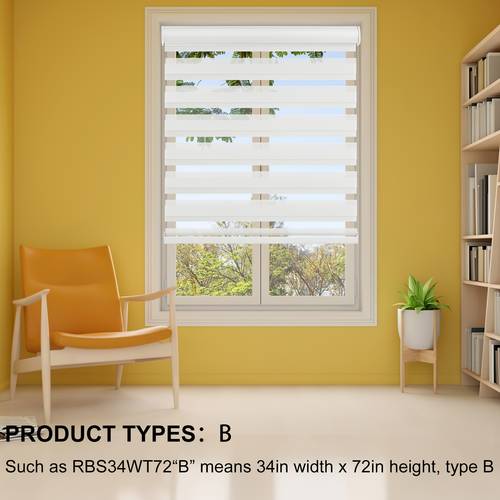 zebra roller shades light filtering blinds for windows cordless dual layer fabric light control privacy day and night