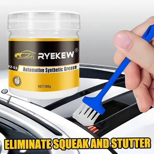 new automotive synthetic grease sunroof track door maintenance noise reduction anti rust versatile anti