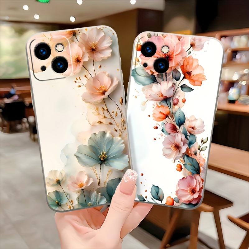 

Soft Phone Case For Iphone 15 14 13 Pro 12 Mini 11 Xr 8 7 Plus Se2 Se3 Cute Printed Couples-h2671