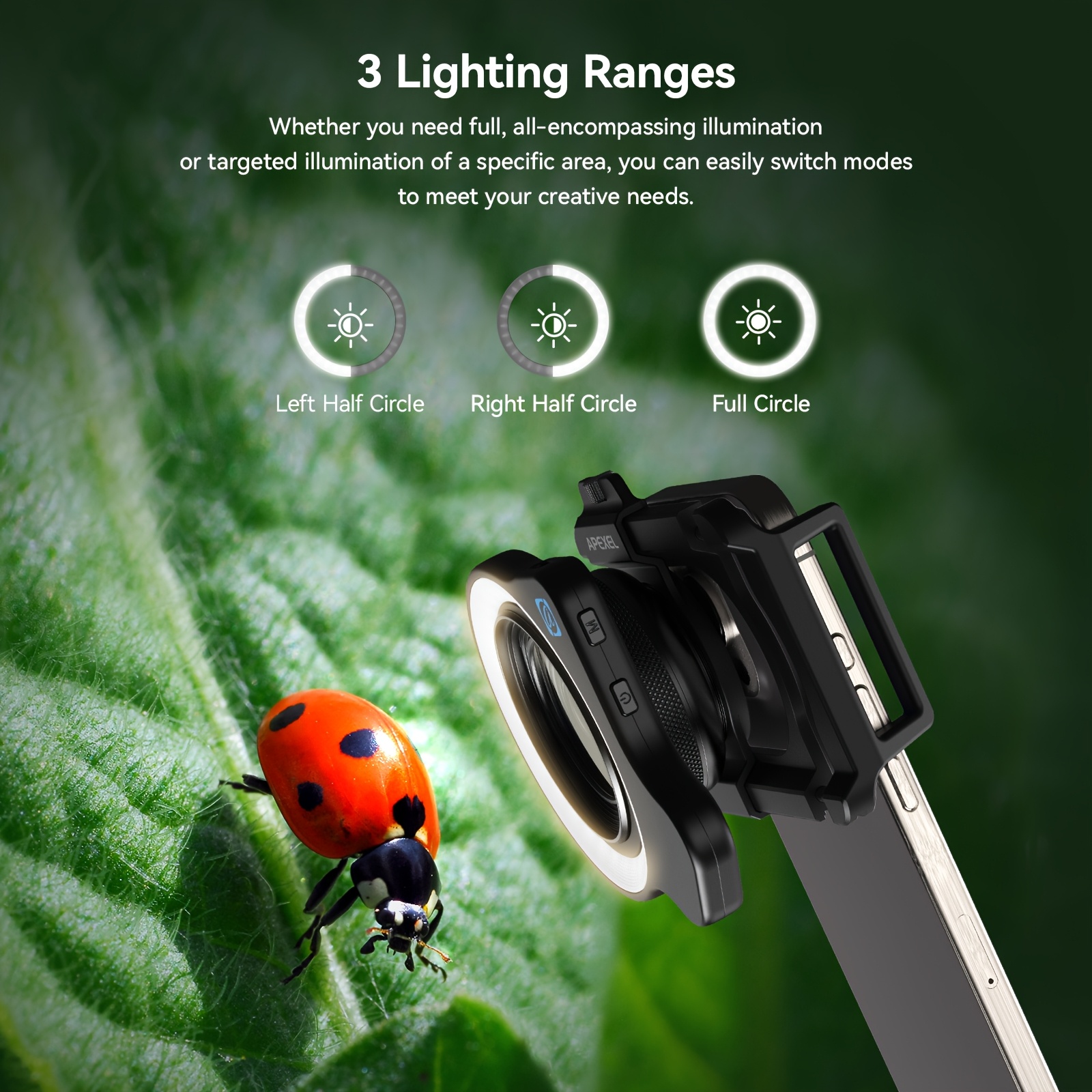 Macro Photography Macro Lighting Kit Professional Macro Camera