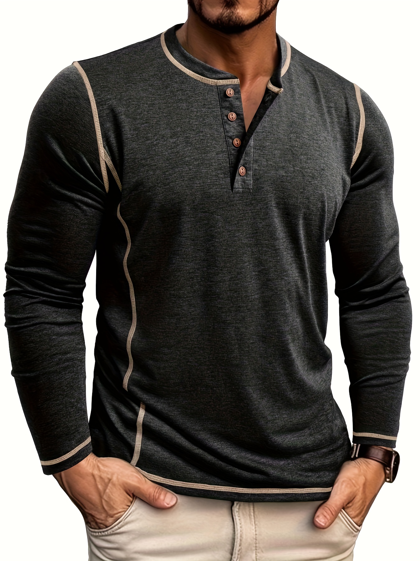winter shirts for men sold on Temu United States