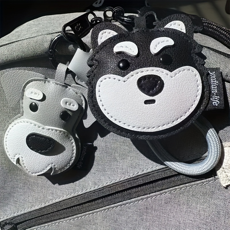 a cute simple fashionable schnauzer keychain a bag charm a - Temu