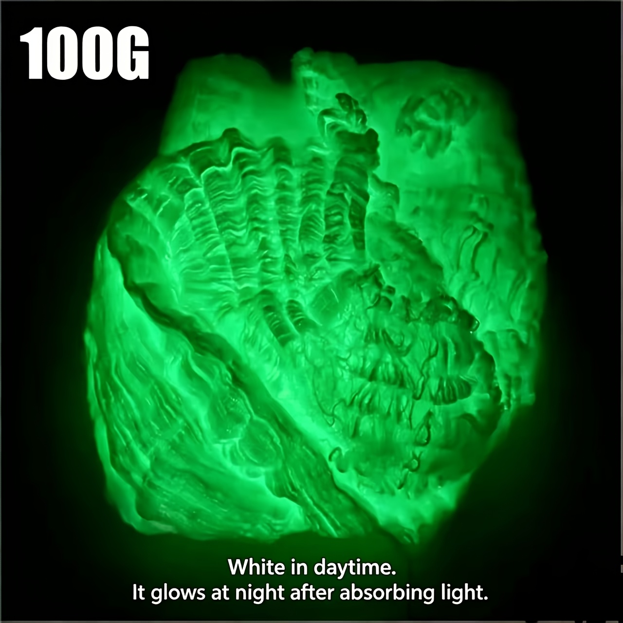 Image of [stretch To Net] 100g -dark , Luminous Web In , Halloween Horror Party Decoration, Haunted House Room Setup Props