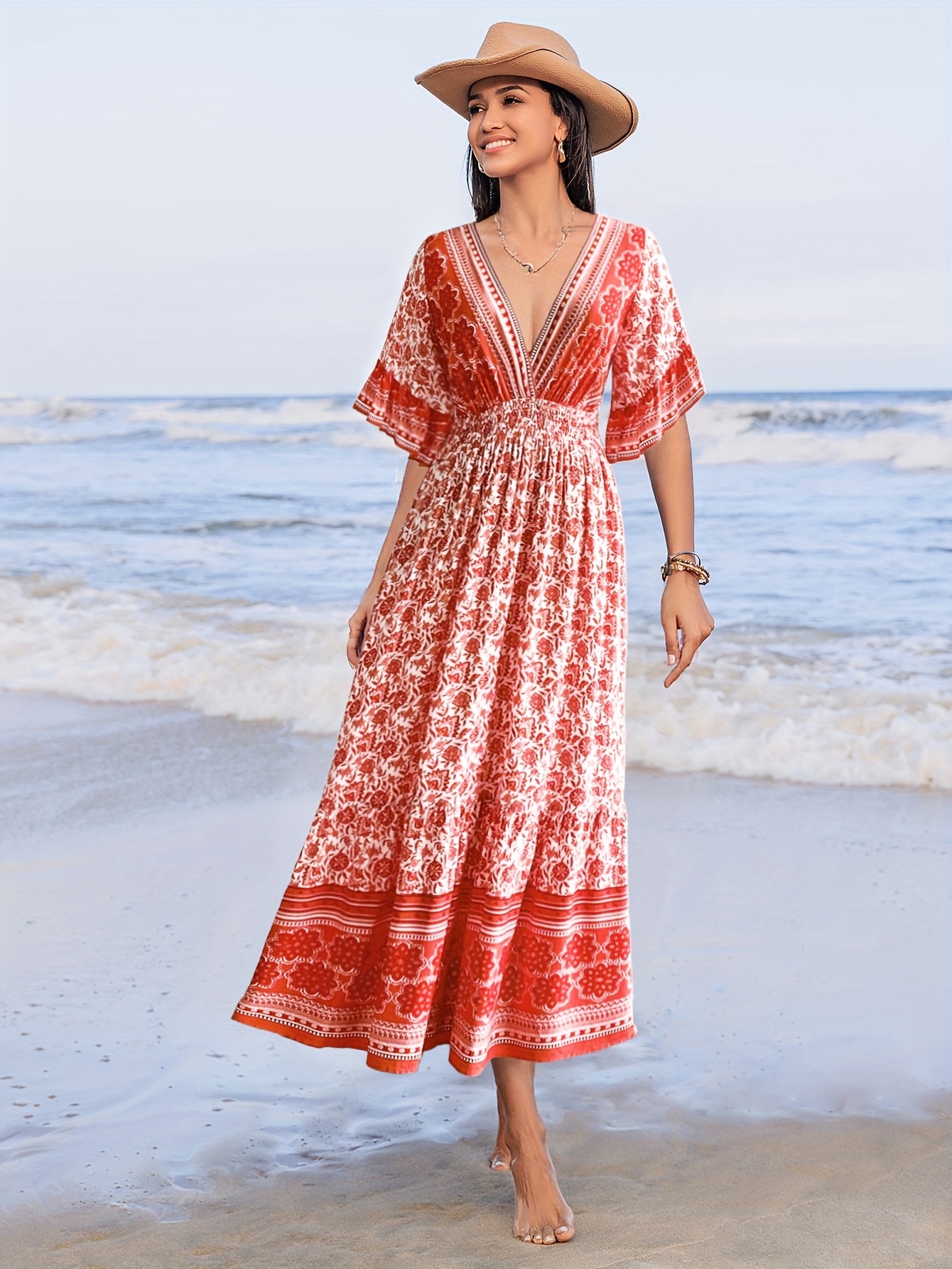 slim fit dress slacks Boho Western Fringe Wedding Gown, Bachelorette Party Dress, Western Br –  Gypsy Tale main image 1