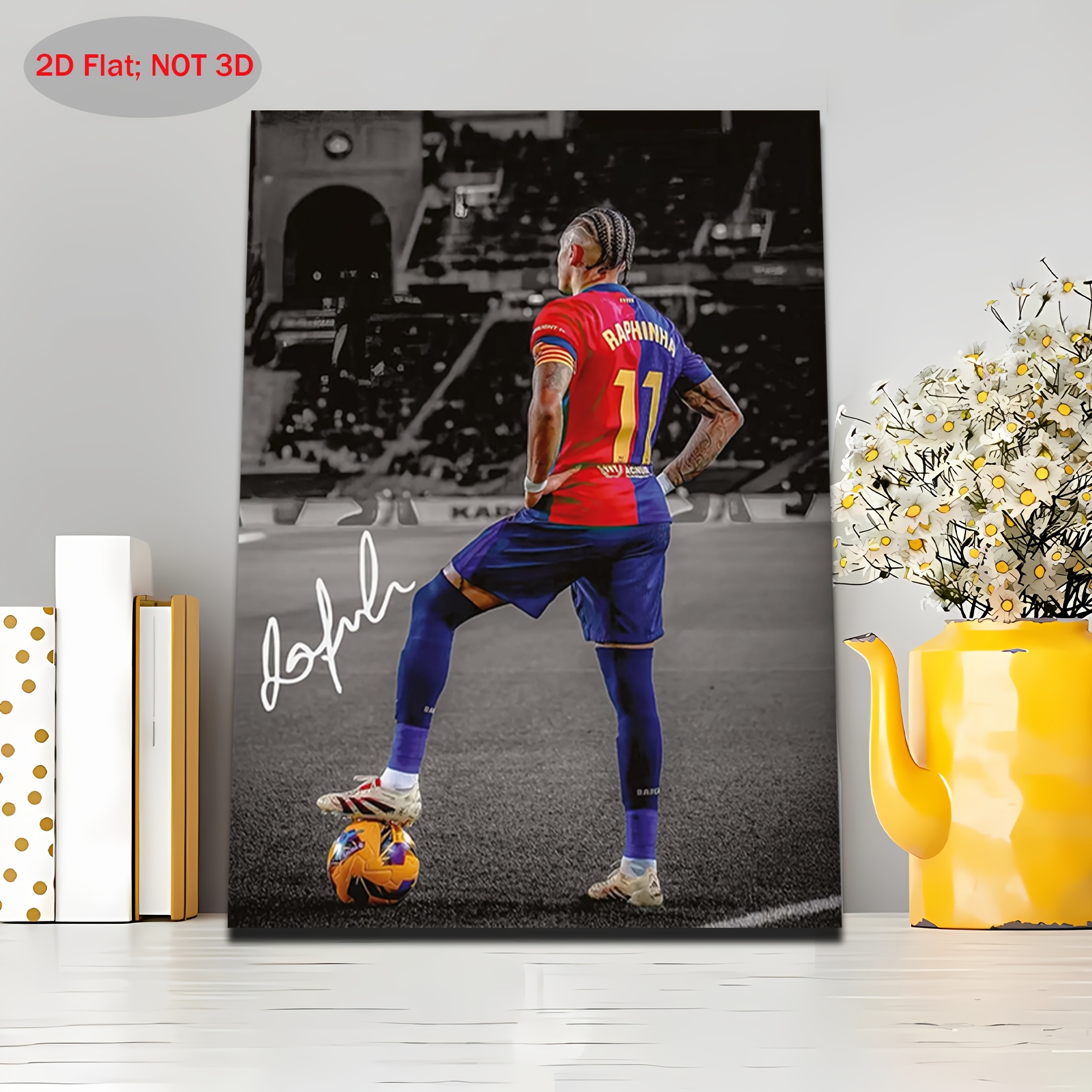 2d plat 1 raphinha voetbal sport poster houten lijst - Temu Belgium, image size:1890x1890