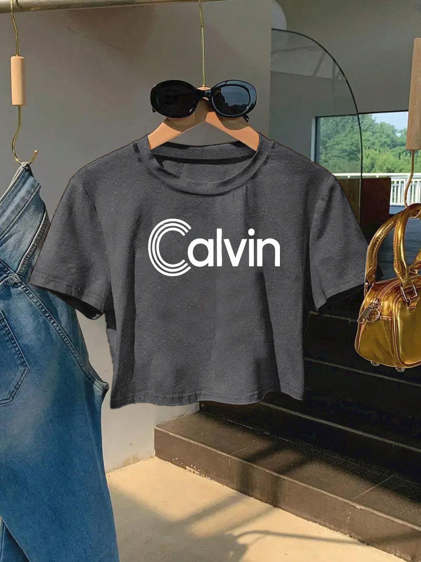 Workout Clothes Calvin Klein Crop T Shirt Men Crop Top Sold On