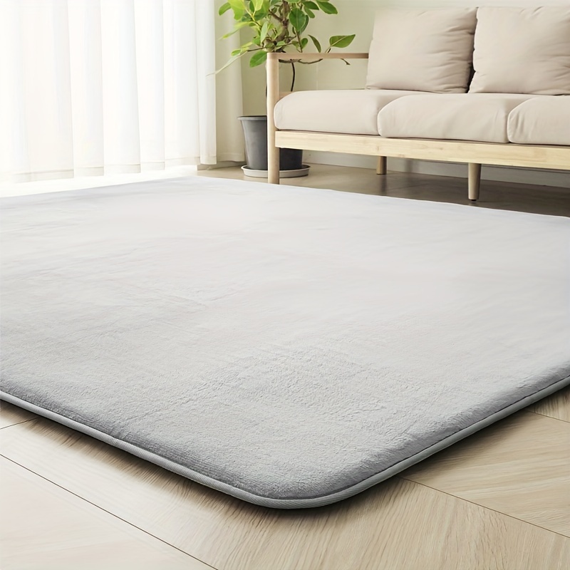 1pc of a very thick carpet rug measuring   in thickness designed to be soundproof anti slip and fluffy with high rebound   suitable for floor heating this stylish mat is perfect for use with a  