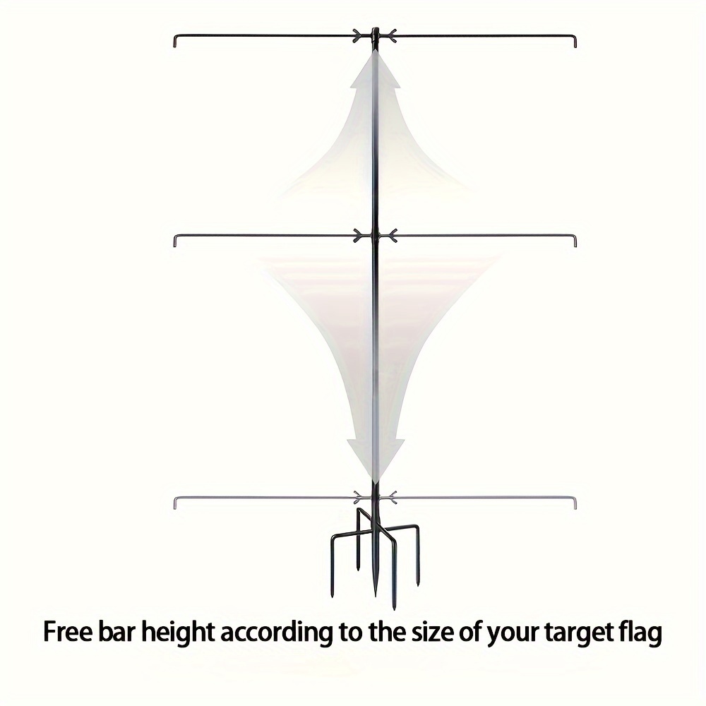 Adjustable Paper Target Stand with Metal Clips