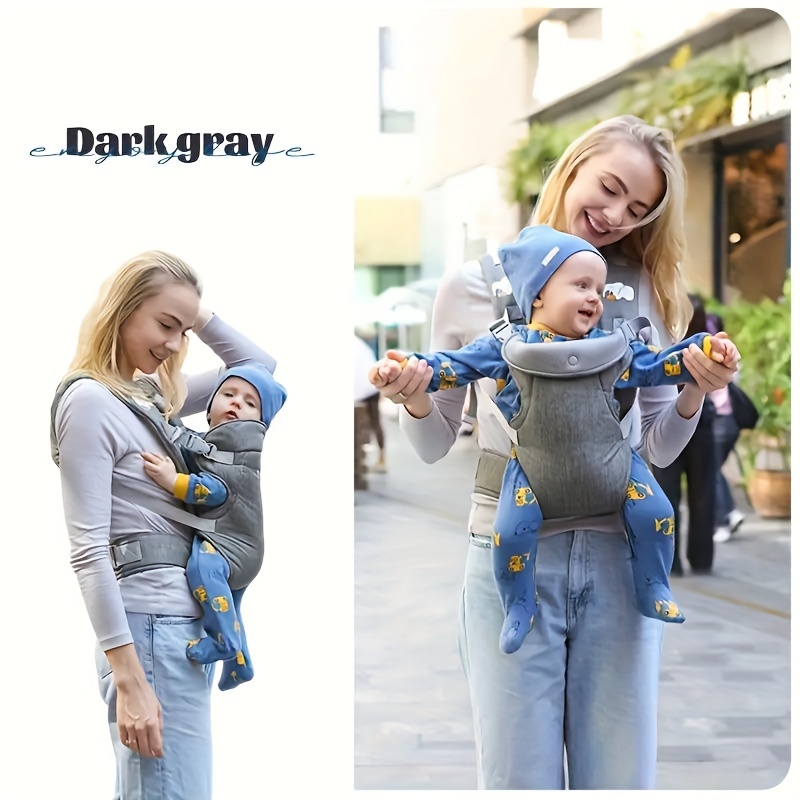 ergonomic baby carrier multifunctional front back baby carrier christmas halloween thanksgiving day easter new years gift details 0