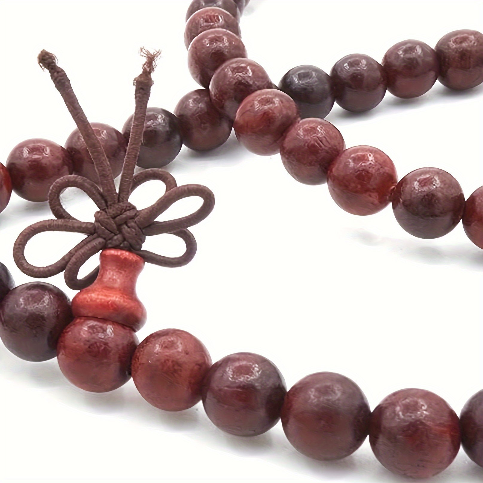 Natural Sandalwood Beads Necklace/bracelet Rosary 8mm beads - Temu