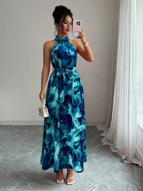 blue green dresses sold on Temu Canada blue green dresses sold on Temu Canada