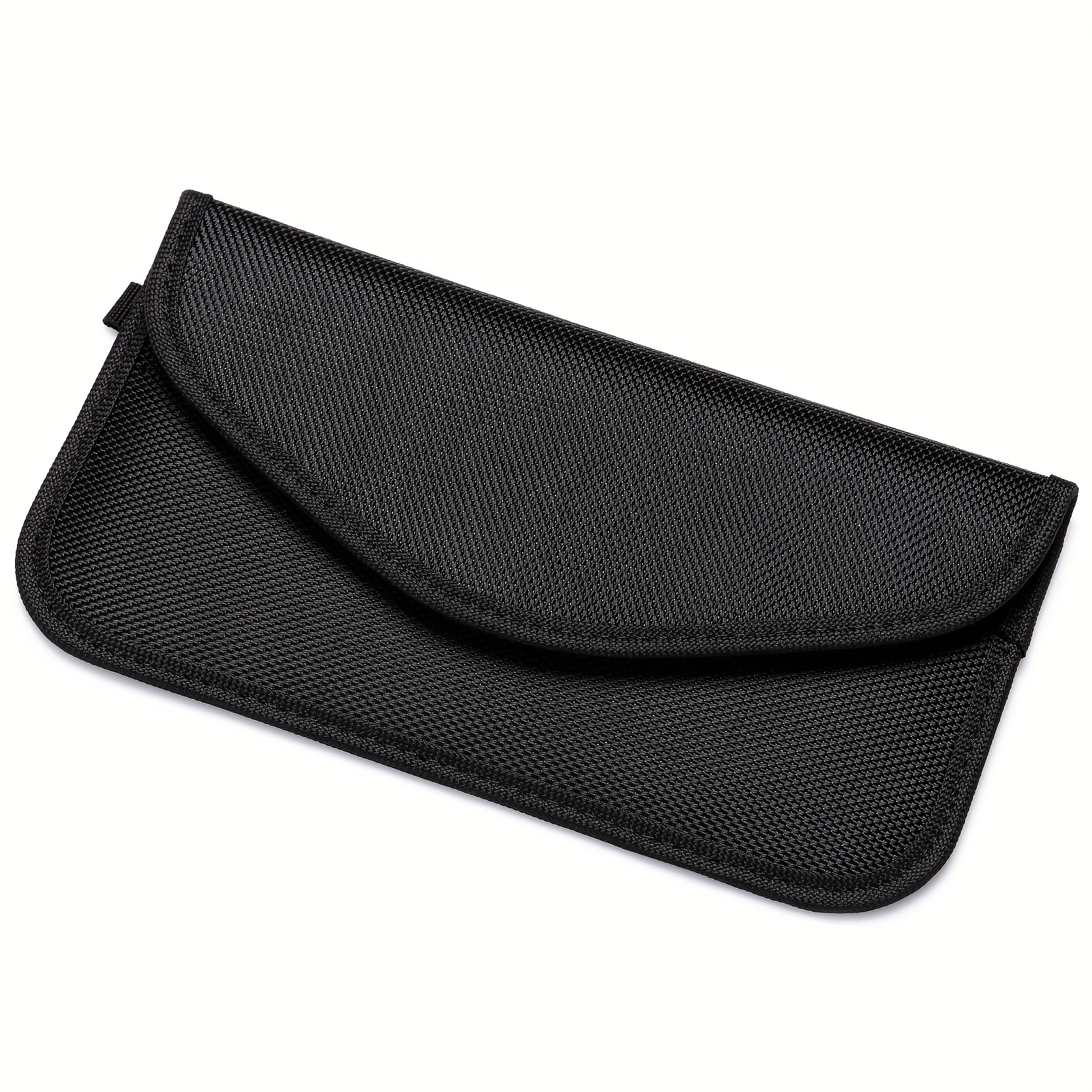 TEMU Carbon Fiber Signal Blocking Bag, Anti-mobile Phone/car Key/nfc/rfid/card Reader Scanning, Rfid Mobile Phone Signal Shielding Bag