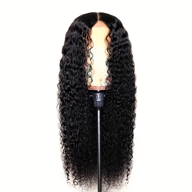  fiber afro curly wig for women elegant buckle net cap type woven wig suitable for all people details 3
