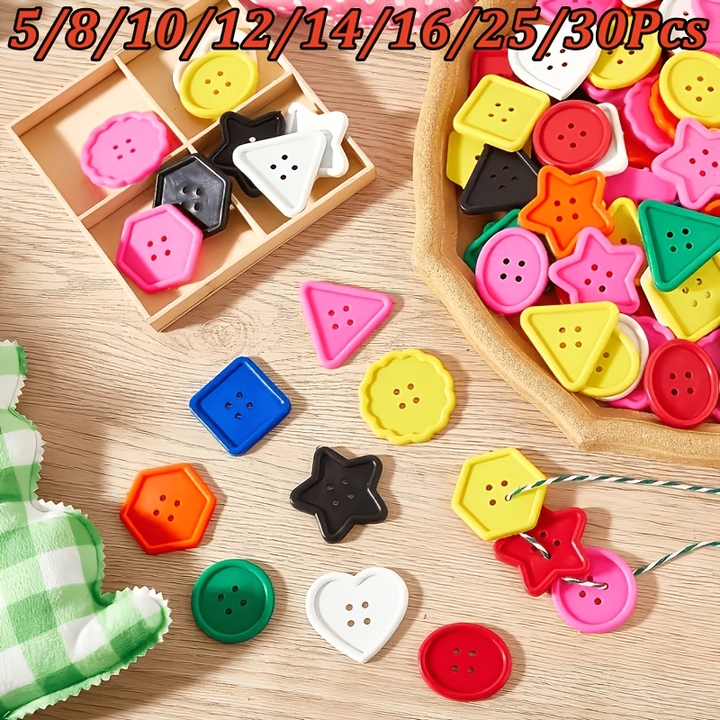 shape buttons sold on Temu United States