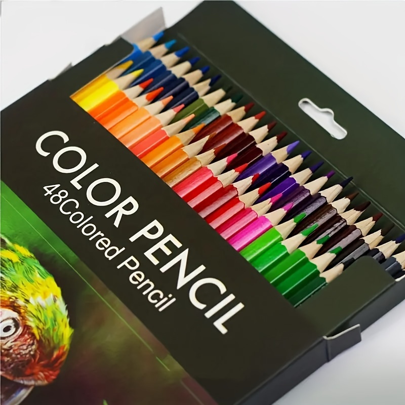 

Set, 72/48/36/24/18 Colored Pencils Vibrant Color Pencils For School Teachers, Soft Core Art Drawing Pencils For Coloring, Sketching, And Painting For Adult Coloring Book Gifts For Student, Adults