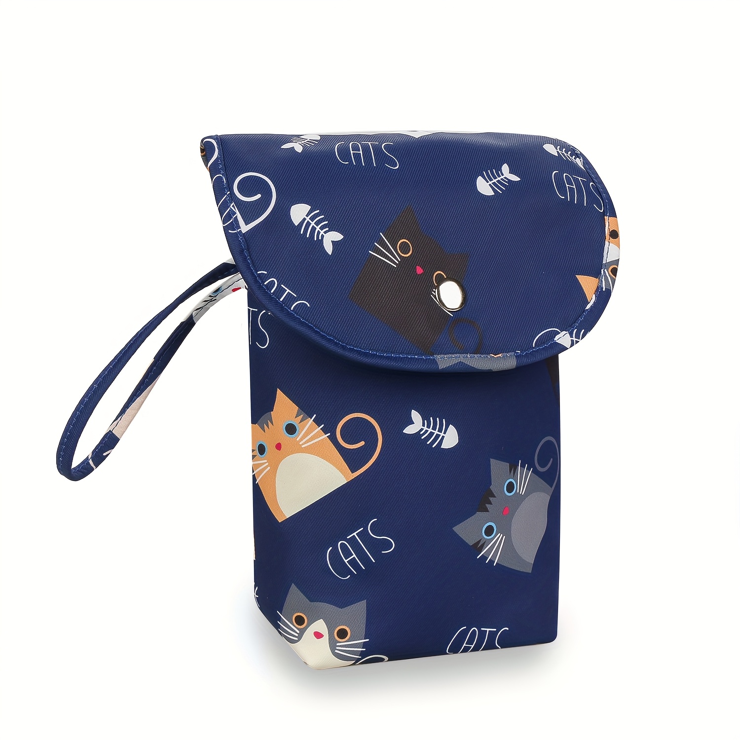 Children's Diaper Storage Bag, Portable Outing Pouch for Diapers, Disposable Diapers, and Cloth Diapers
