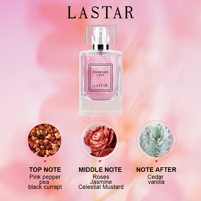 LASTAR 50ml ženski sprej za dezodorans - miris ruže i živanja, dugotrajno kontroliranje mirisa, prijenosna putna veličina za svakodnevnu i poslovnu upotrebu, elegantan cvjetni poklon za rođendane i praznike, parfiran dezodorans, poslovna putna veličina, elegantna prozirna boca, sofisticiran dizajn naljepnice
