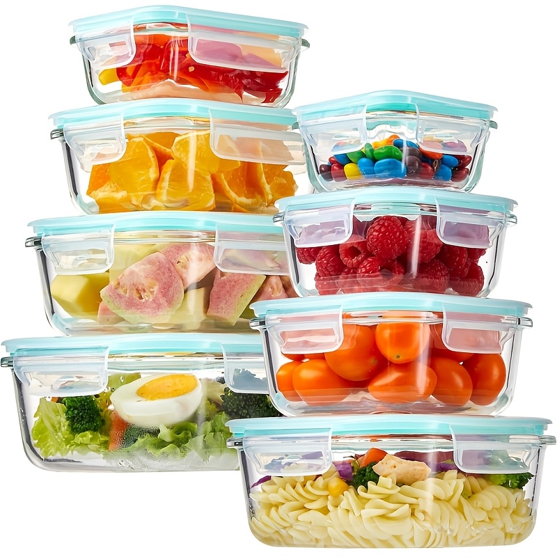glass meal prep containers sold on Temu United States