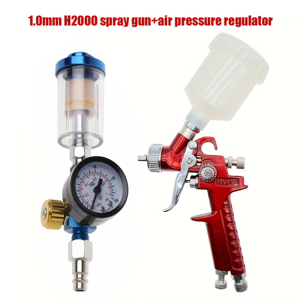 h2000 hvlp spray gun with air pressure regulator air spray gun spray gun used for spraying cars 0