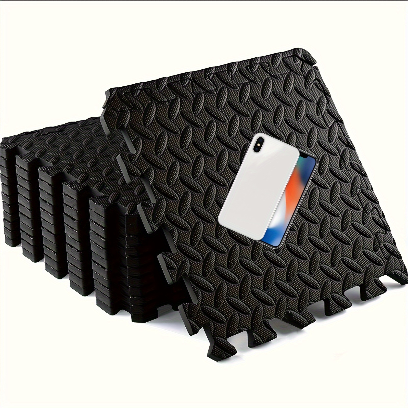 Puzzle Exercise Mat Tiles Interlocking Foam Gym Mats Eva - Temu