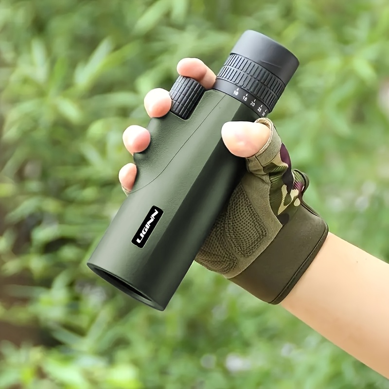 Image of 10x50 Hd Monocular, Portable Zoom Telescope For Long-distance Observation, Suitable For Hiking, Camping, Bird Watching, And -- , Clear Images, Perfect Gift