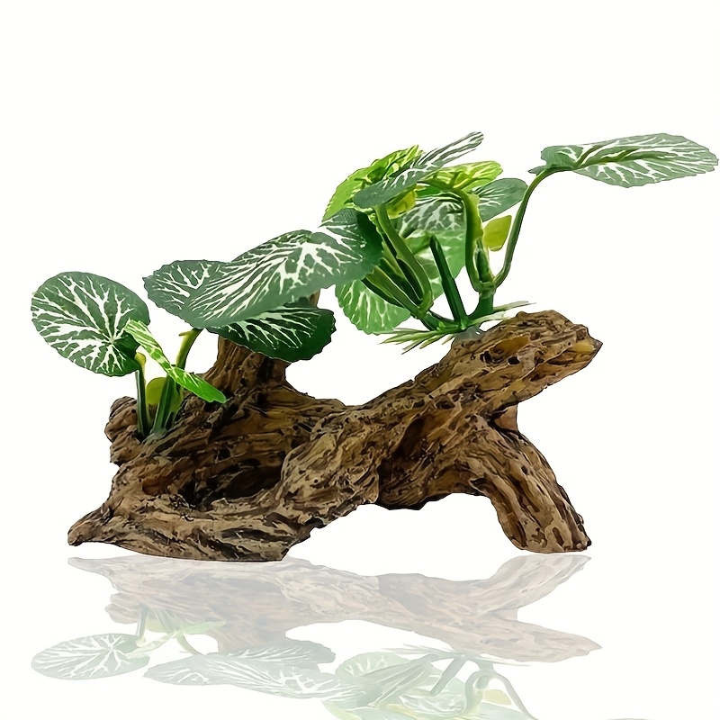 Vibrant Artificial Aquarium Grass - Durable Plastic And Resin Fish Tank Decor, Realistic Plants For Freshwater And Saltwater Aquariums