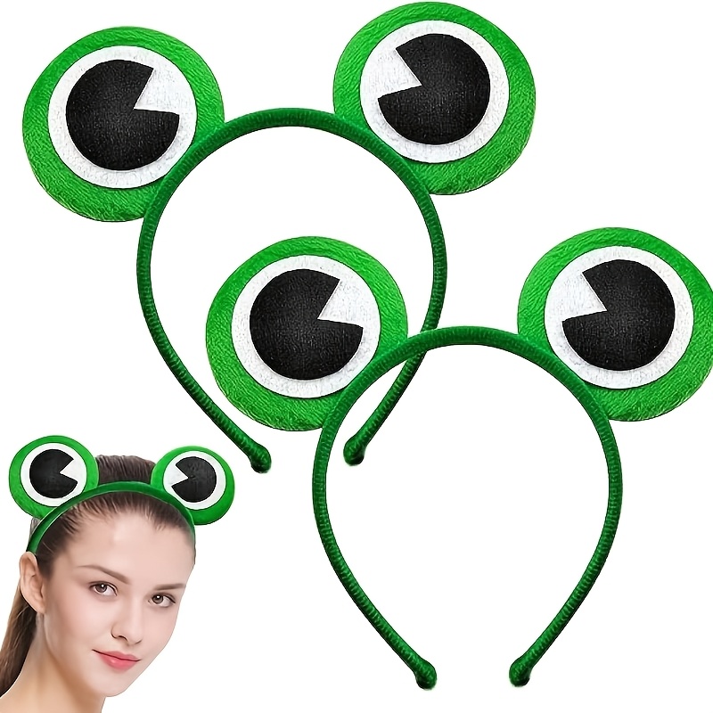 TEMU 2026 New 2pcs Plush Headband , Festive And Party Events. Features A Soft, Non-slip -day . A Fun Gift For Holidays And Themed Occasions