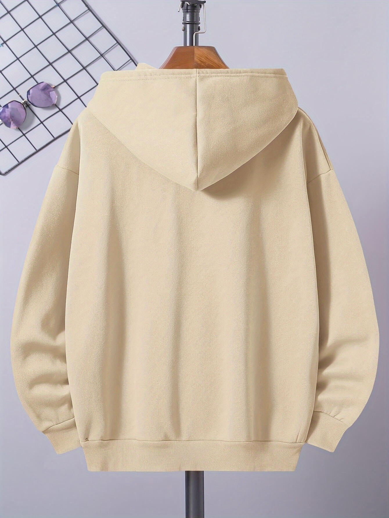 men's flocking pullover round neck hoodies Temu Norway