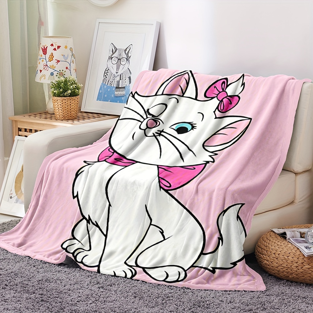 

Cute Flannel Blanket, Soft And Warm, Blanket For Sofa, Bedroom And Living Room Decor, Traveling