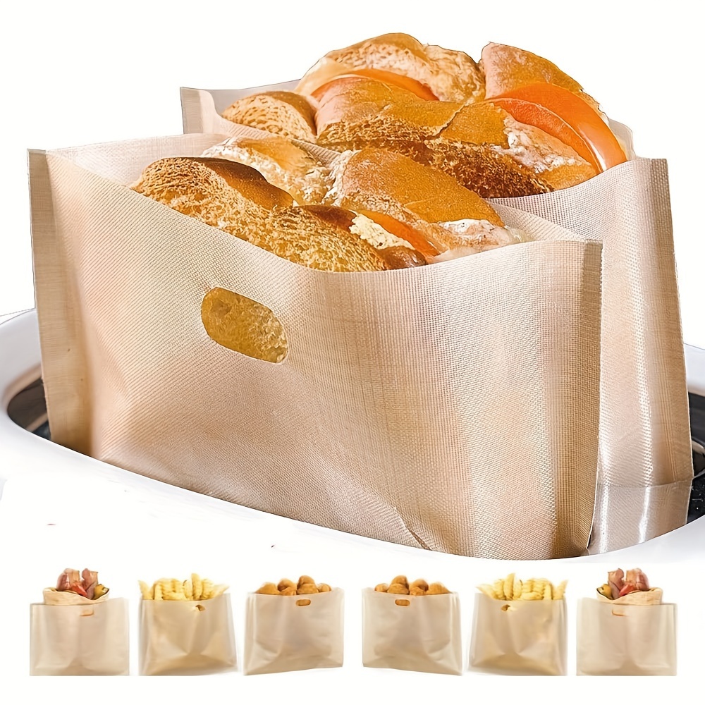 

6.69x7.48" Reusable - Set Of 4/6/10, & For , Sandwiches, - For & Use