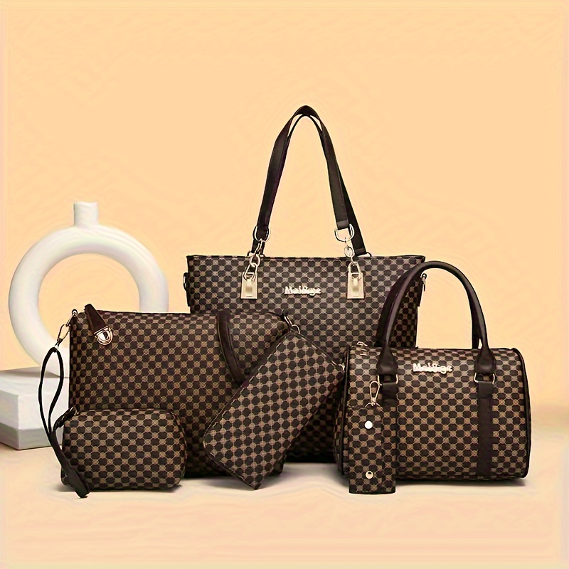 New 2025 Women'S Handbag with Large Capacity, Suitable for Outings, Shoulder And Crossbody Use, Perfect for Commuting, Also Serves As a Clutch And Wallet
