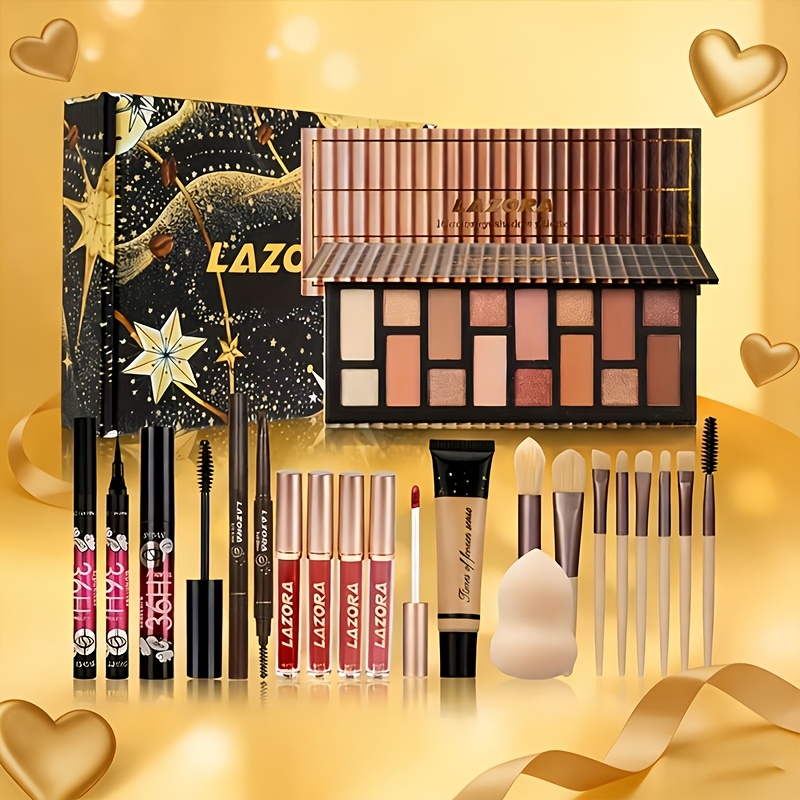 A Complete Makeup Kit for Women, Featuring an All-In-One Makeup Set Essential for, Including a Palette with 16 Eyeshadow Colors. It'S The Perfect Gift for Women on Various Holidays And a Romantic Present for Valentine'S Day - Image 2