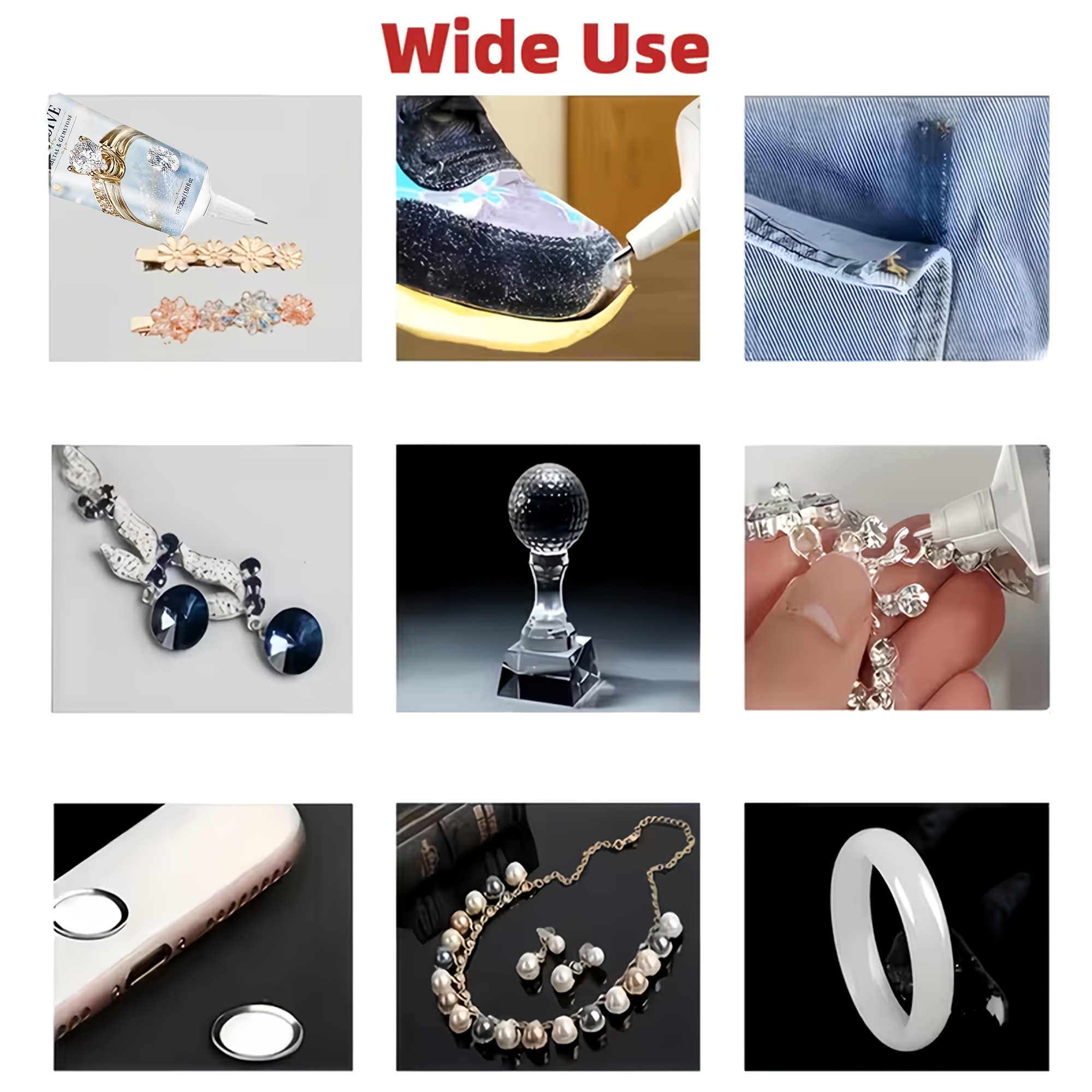 Specialized Jewelry-Making Glue, Craft Adhesive for Various Materials