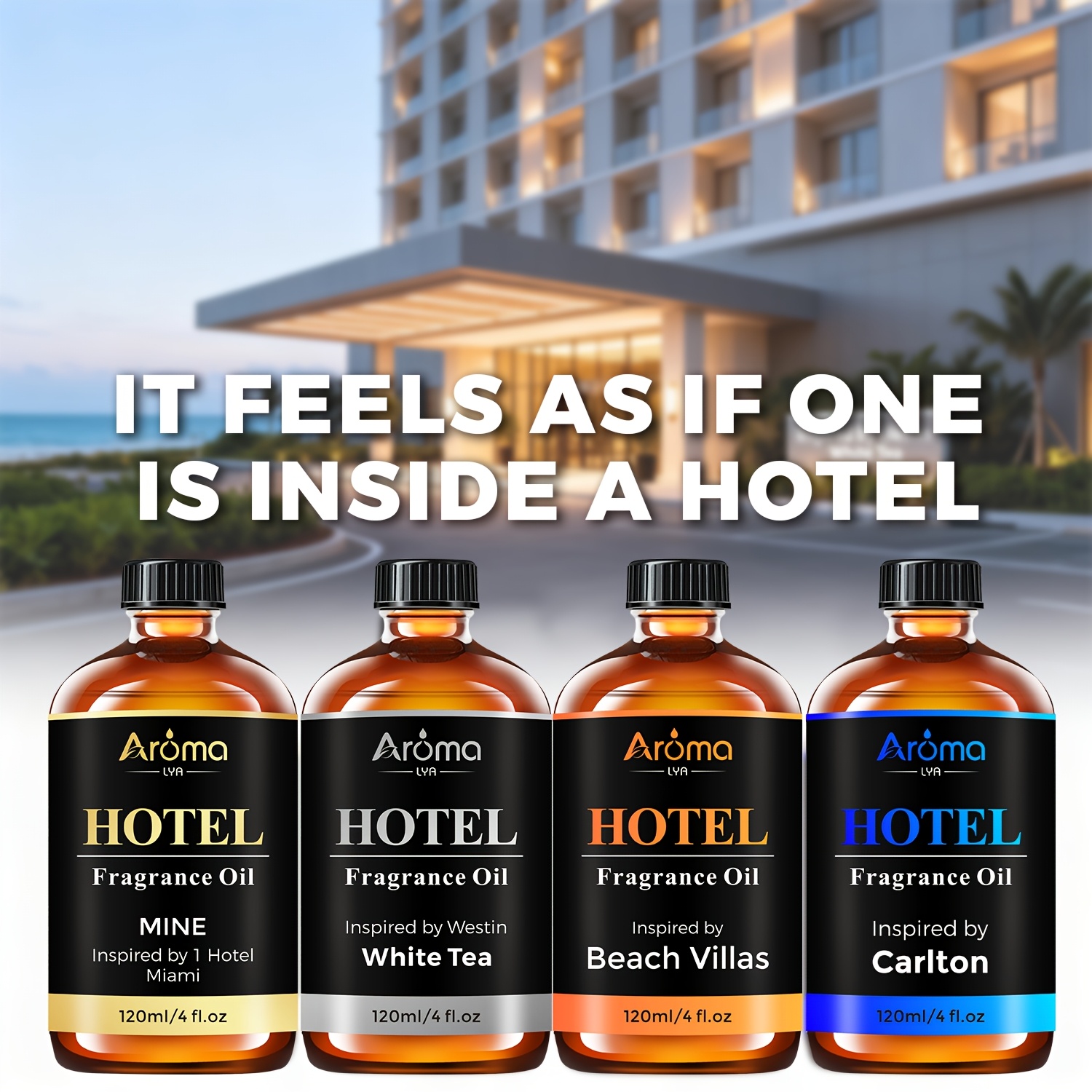 TEMU 120ml/4oz Fragrance Oil, Mine, & Beach Long Lasting Scent Oils, Premium Waterless Diffuser Oils For Home Fragrance, Room Decor, Car Air Freshener Large Size Gifts For Women Local