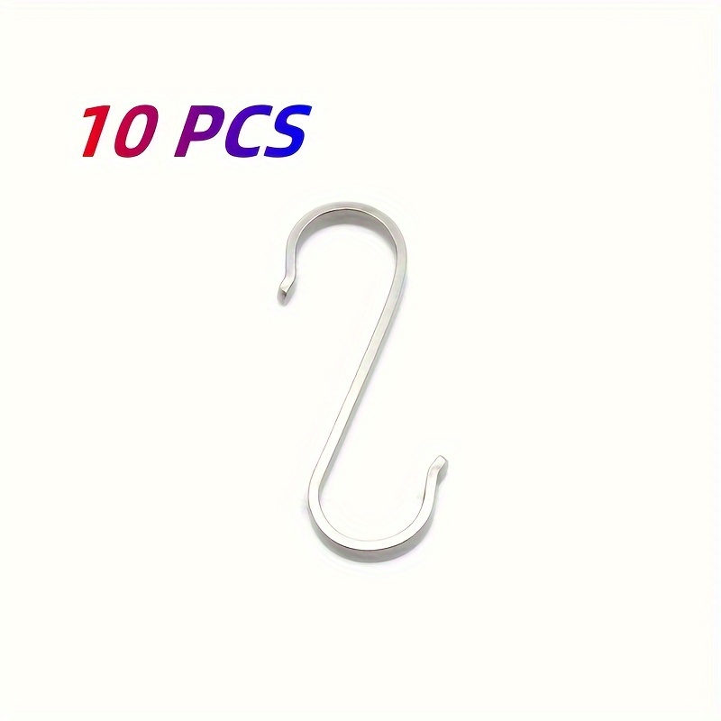 S Shaped Hooks, Heavy Duty Stainless Steel S Hooks Rack Hangers