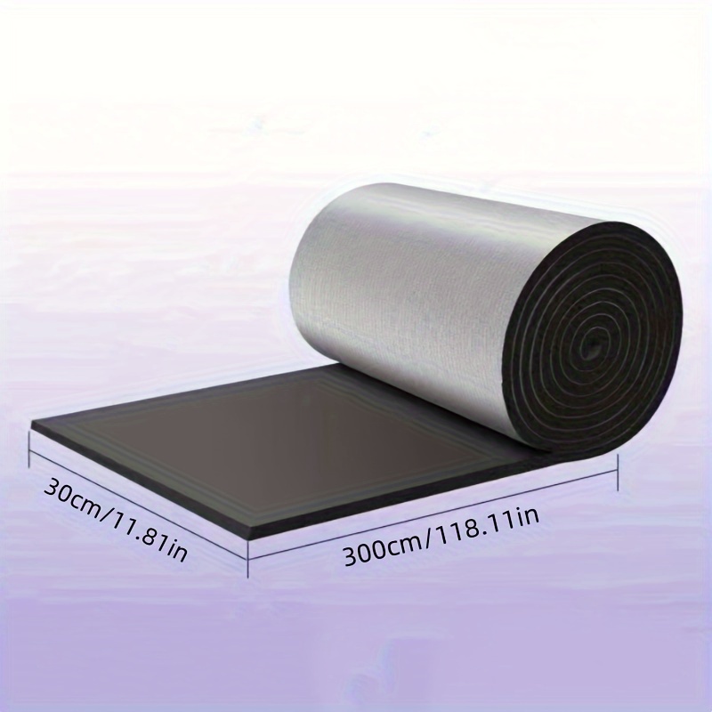 High Density Car Soundproof Aluminum Foil Noise Insulation Butyl Adhesive Sound Deadening Sheet Damping Mat