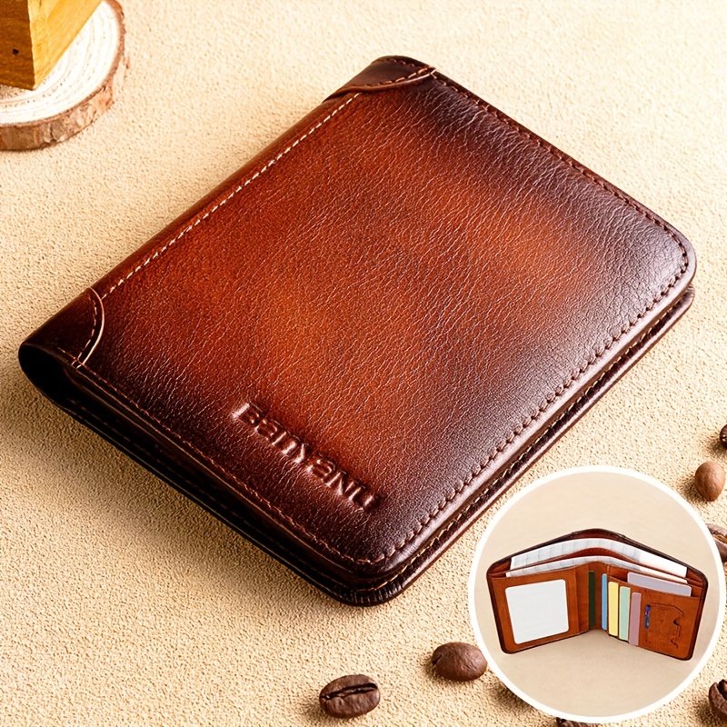 TEMU Banyanu Vintage Bifold - Layer, Slim , Large