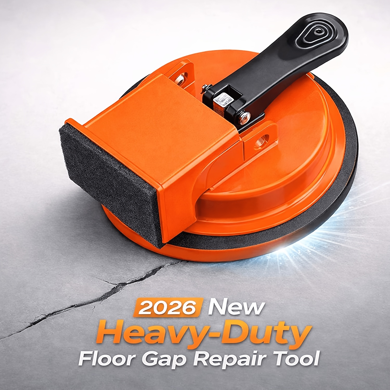 TEMU Outil de réparation à ventouse robuste pour plancher 2026, outils pour laminé, kit de réparation de joints de plancher laminé à hauteur réglable
