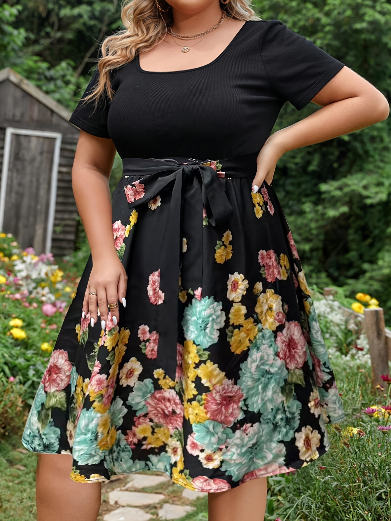 Cheap plus size womens clearance summer clothes