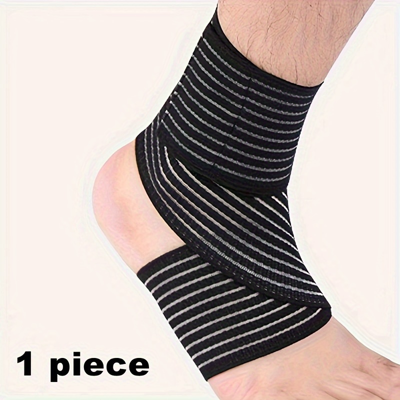 1pc Ankle Support Sleeve For Running & Gym - Football, Boxing, Outdoor Sports, Slim Fit Breathable Design With Flexible Stability, Sweat-wicking & Lightweight