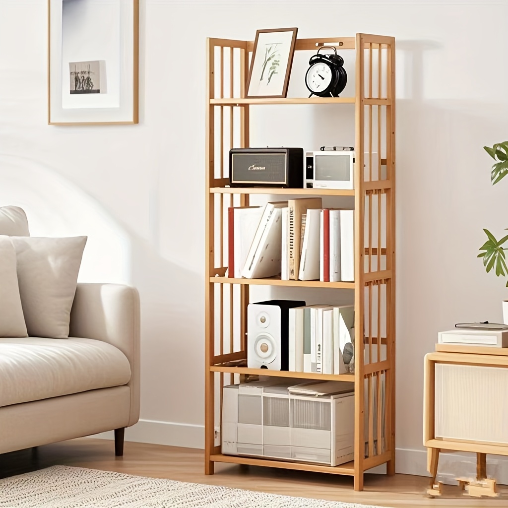 Small Desktop Bookshelf | Book Organizer Book Storage Rack Tilting