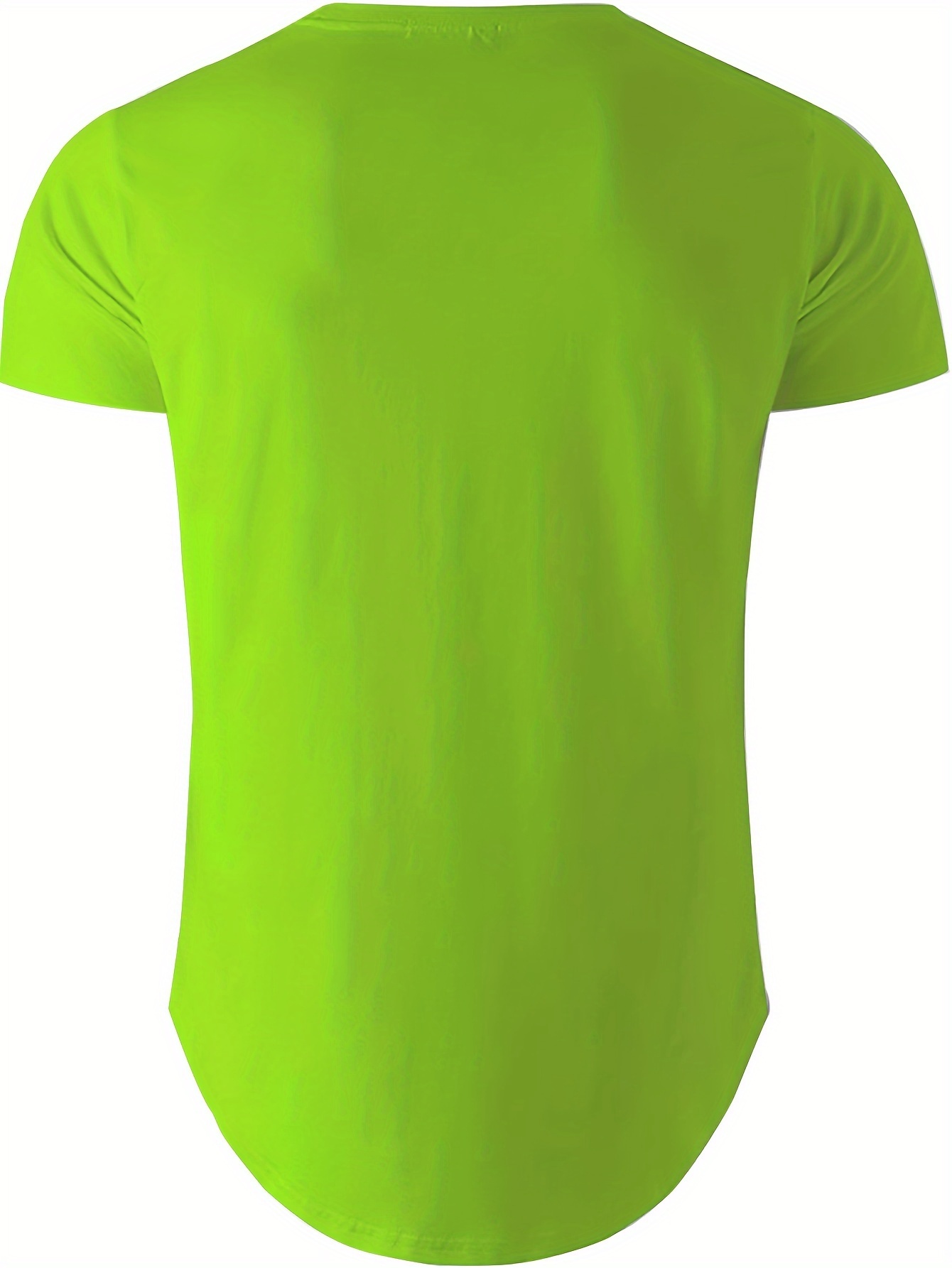 Men's Summer V-Neck Short Sleeve T-Shirt - Vibrant Red Casual Tee with Medium Stretch, Breathable H-Fit for Casual Attire, Machine Washable, Versatile Wardrobe Staple, Classic Fit Shirt, Comfortable Material, Active Lifestyle