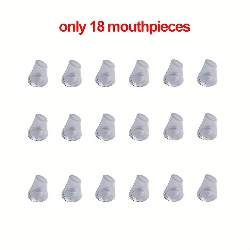 Image of 18pcs/lot Digital Breath Alcohol Tester Breathalyzer's Mouthpieces Blowing Nozzle For At68/at68s Keychain Alcohol Tester No Machines
