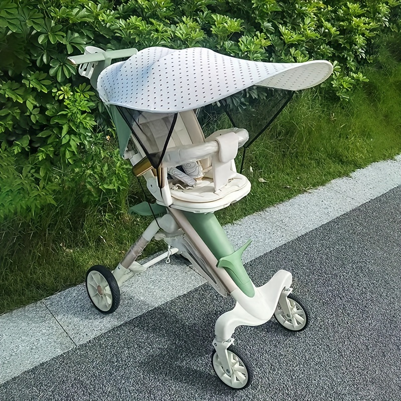Youngsters' Stroller Sunshade Canopy, Windproof & UV Protection