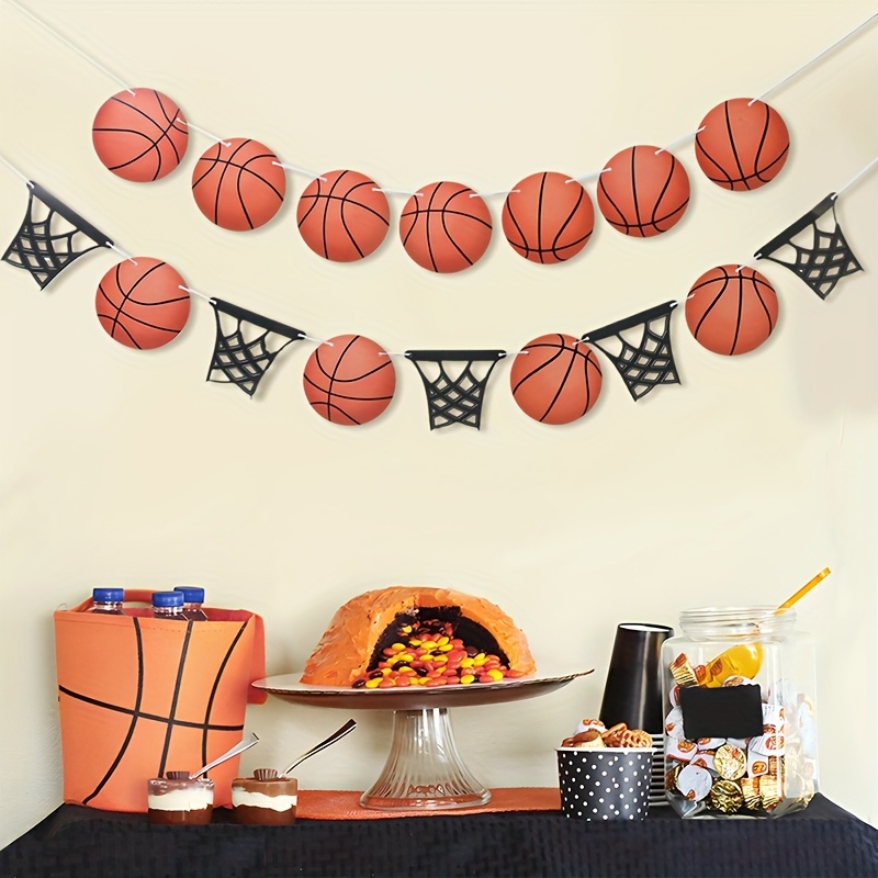 Huacici 16 Invités Party Vaisselle Assiettes De Balles De Sport, Avec Assiettes, Tasses, Nappes